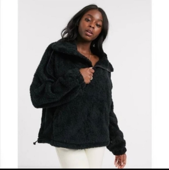 Free People Black Big Sky Jacket Small NWOT - Picture 5 of 15